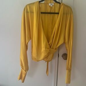LPA yellow blouse